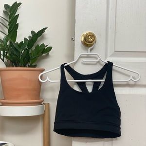 Black Lululemon size 6 sports bra